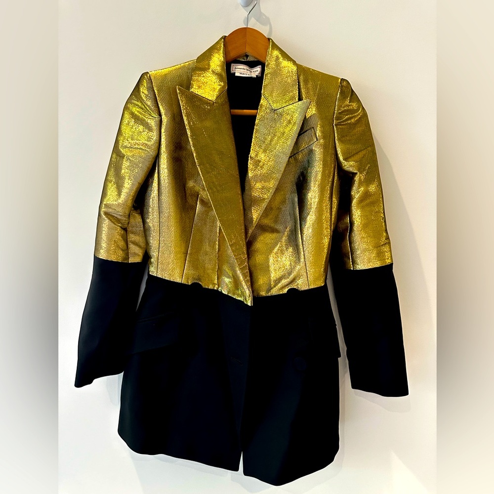 ALEXANDER MCQUEEN
Colorblock Pattern Blazer